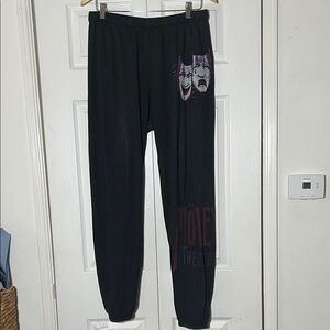 Lauren Moshi Motley Crue Sweatpant Jogger Medium